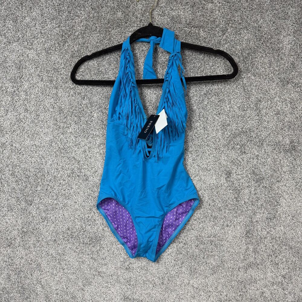 Guess One Piece Monokini Swimsuit XS Western Coastal Cowgirl Festival Beach USA